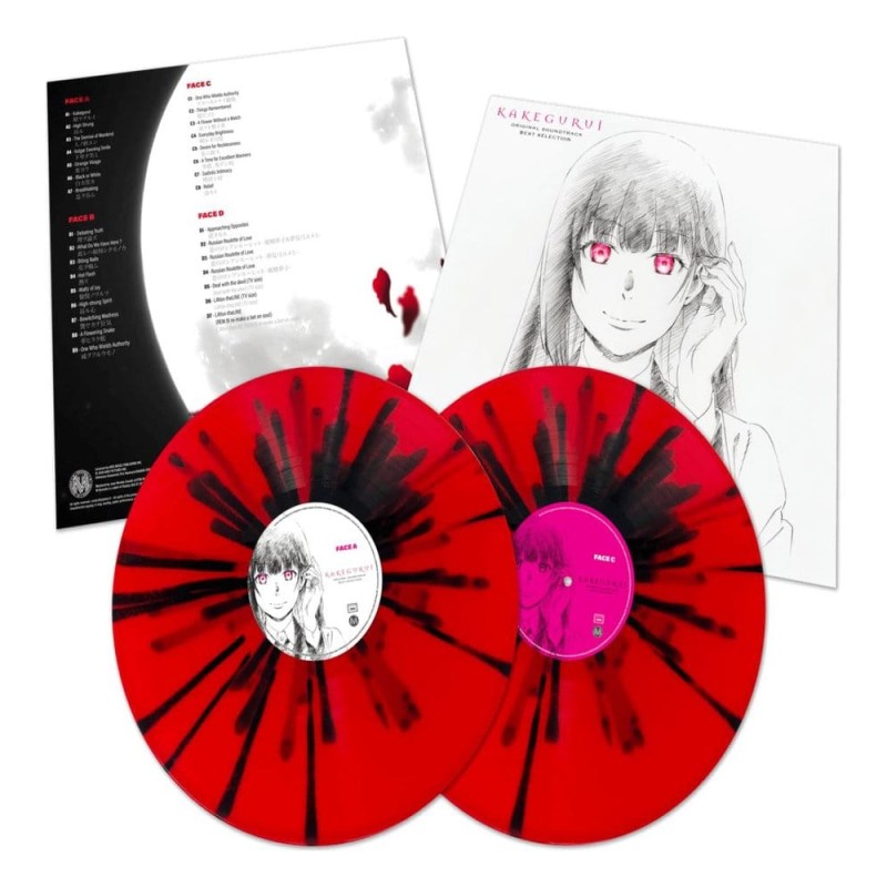 Kakegurui Original Soundtrack vinyle 2 x LP