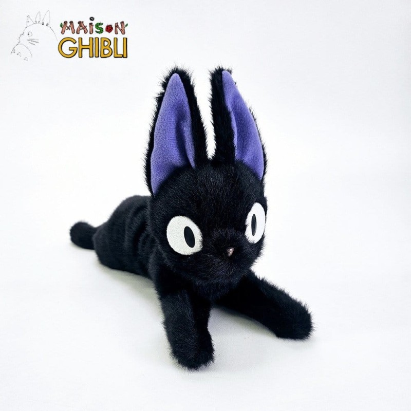 Kiki la petite sorcière Funwari peluche Jiji Laying S 38 cm