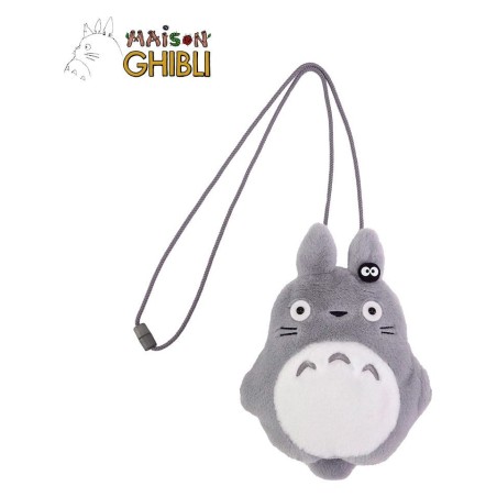 Mon voisin Totoro sacoche peluche à cordon Big Totoro 20 x 15 cm