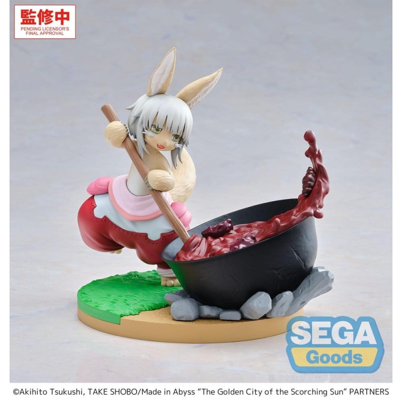 Made in Abyss: The Golden City of the Scorching Sun Luminasta figurine PVC Nanachi ~Dreaming of Mealtime~ 14 cm