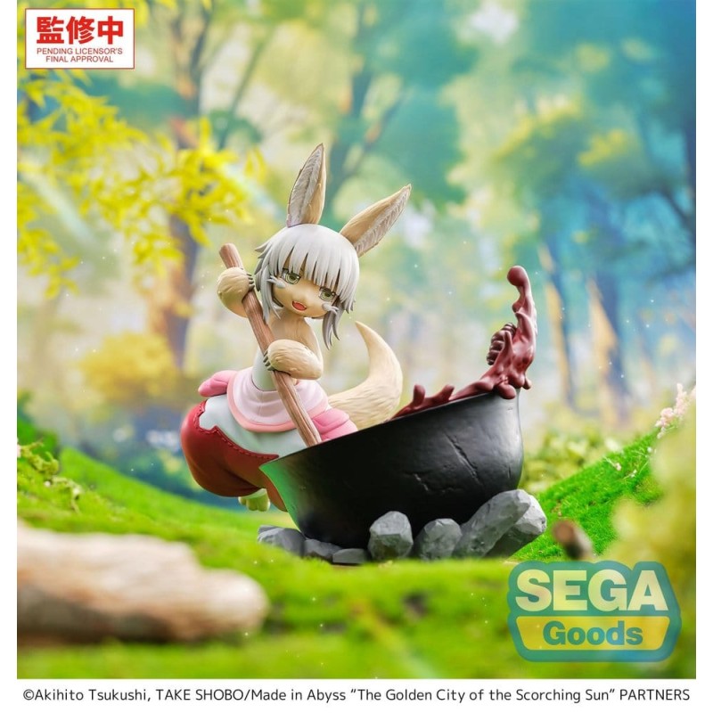 Made in Abyss: The Golden City of the Scorching Sun Luminasta figurine PVC Nanachi ~Dreaming of Mealtime~ 14 cm