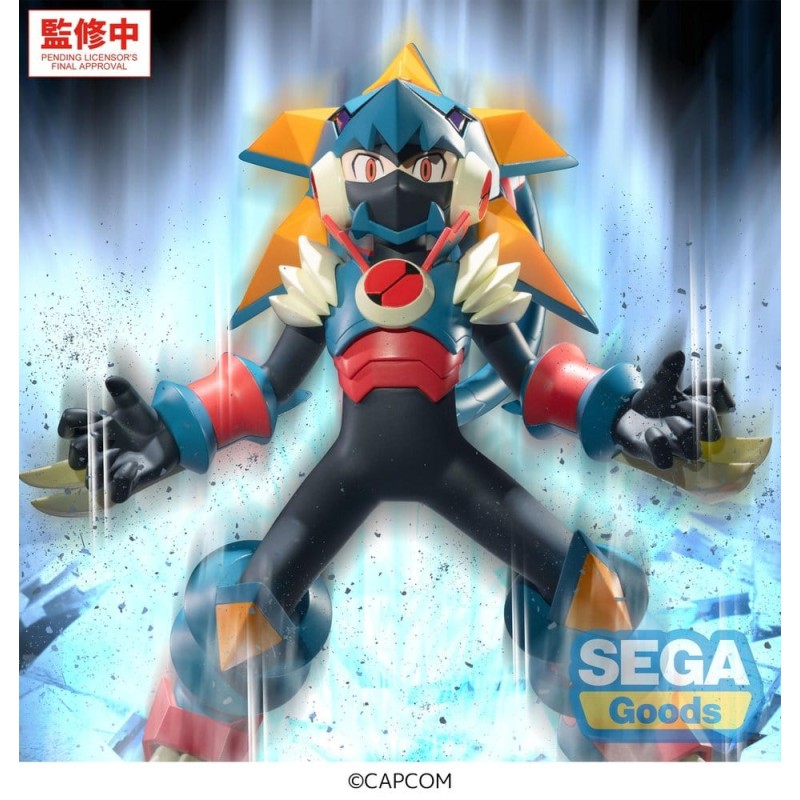Mega Man Battle Network Luminasta PVC Figure Mega Man Gregar Beast 17 cm