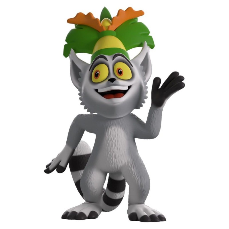 Madagascar figurine Vinyl King Julien 12 cm