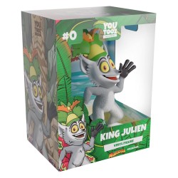 Madagascar figurine Vinyl King Julien 12 cm