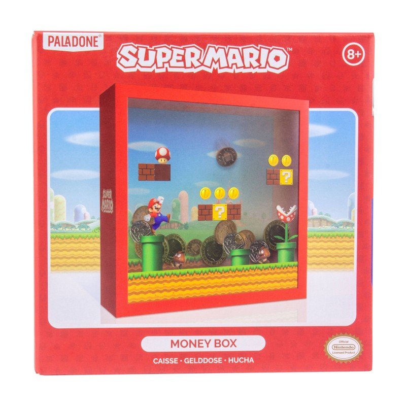 Super Mario Piggy Bank Arcade | 5055964738440