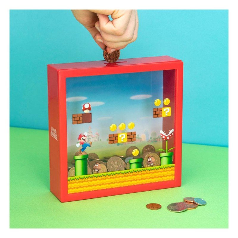 Super Mario Piggy Bank Arcade | 5055964738440