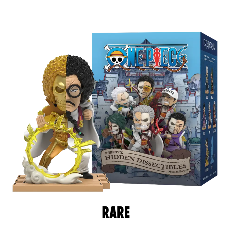 One Piece - Figurine PVC Mighty Jaxx - Freeny's Hidden Dissectibles (Marines Edition)