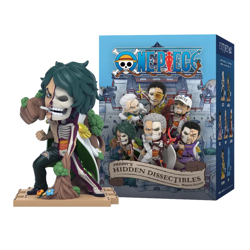 One Piece - PVC Figure Mighty Jaxx - Freeny's Hidden Dissectibles (Marines Edition)