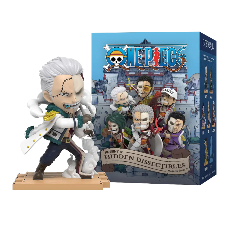 One Piece - PVC Figuur Mighty Jaxx - Freeny's Verborgen Onderscheppingen (Marines Editie)