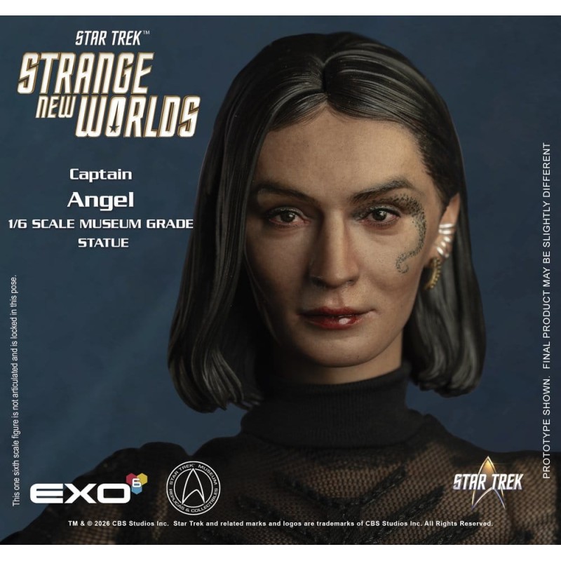 Star Trek: Strange New Worlds figurine Mixed Media 1/6 Captain Angel 28 cm