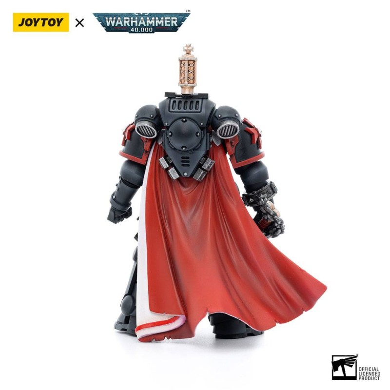 Warhammer 40k 1/18k Zwarte Tempeliers Primaris Zwaardbroeders Eberwulf Figuur 12cm