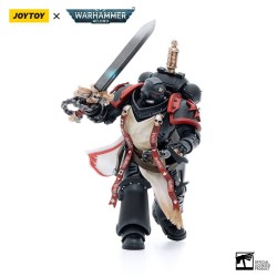Warhammer 40k figurine 1/18 Black Templars Primaris Sword Brethren Eberwulf 12 cm