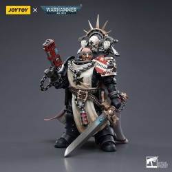 Warhammer 40k figurine 1/18 Black Templars Marshal Baldeckrath 12 cm