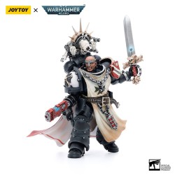 Warhammer 40k 1/18 Black Templars Marshal Baldeckrath 12 cm figuur