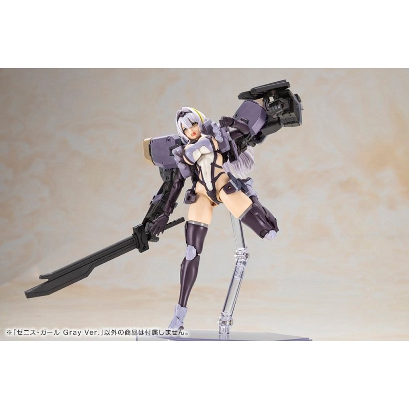 Front Mission Plastic Model Kit Non Zenith Girl Gray Ver. 16 cm