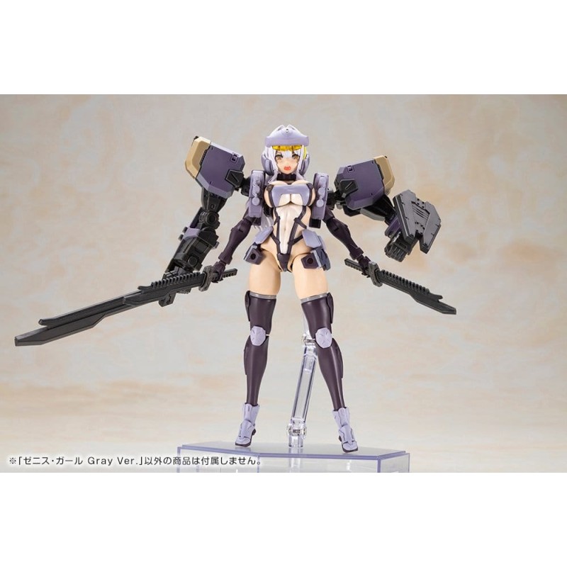 Front Mission Plastic Model Kit Non Zenith Girl Gray Ver. 16 cm