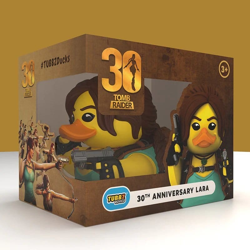 Tomb Raider Tubbz figurine PVC Lara (30th Anniversary) Boxed Edition 10 cm 
