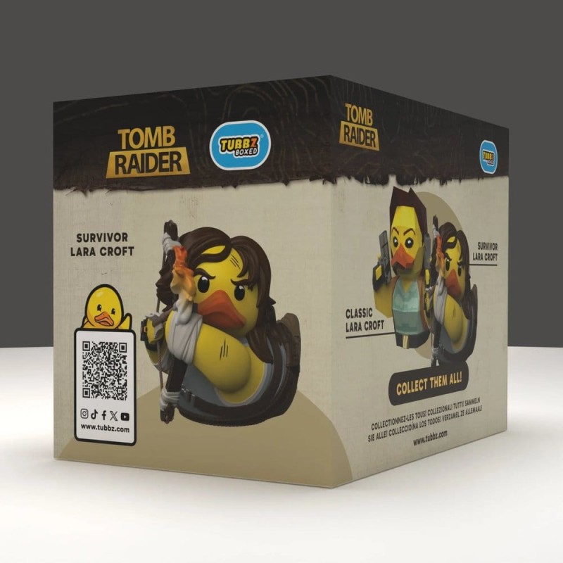 Tomb Raider Tubbz PVC-figuur Lara Croft (Survivor) Boxed Edition 10 cm 