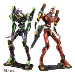 Evangelion Plastic Model Kit Metallic Nano Unit 01 17 cm