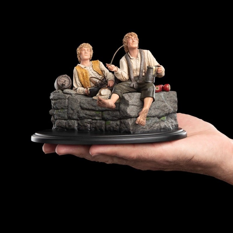 The Lord of the Rings, Merry and Pippin statuette, 12 cm