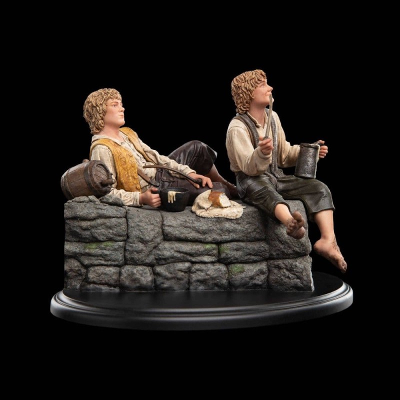 The Lord of the Rings, Merry and Pippin statuette, 12 cm