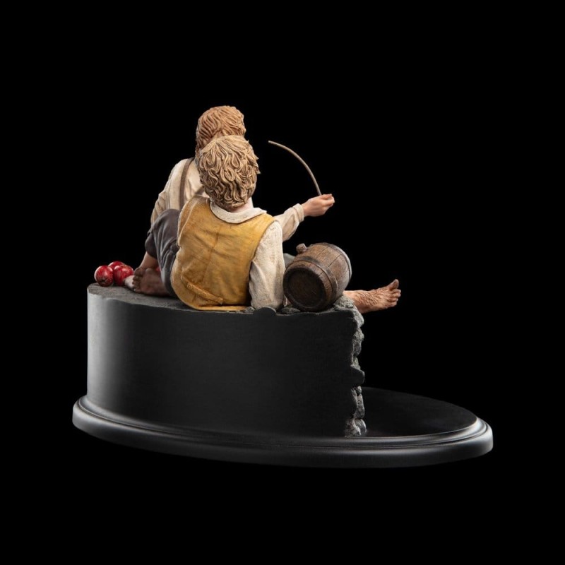 The Lord of the Rings, Merry and Pippin statuette, 12 cm