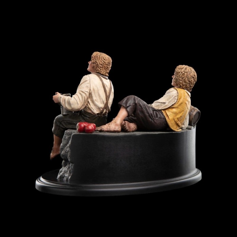 The Lord of the Rings, Merry and Pippin statuette, 12 cm
