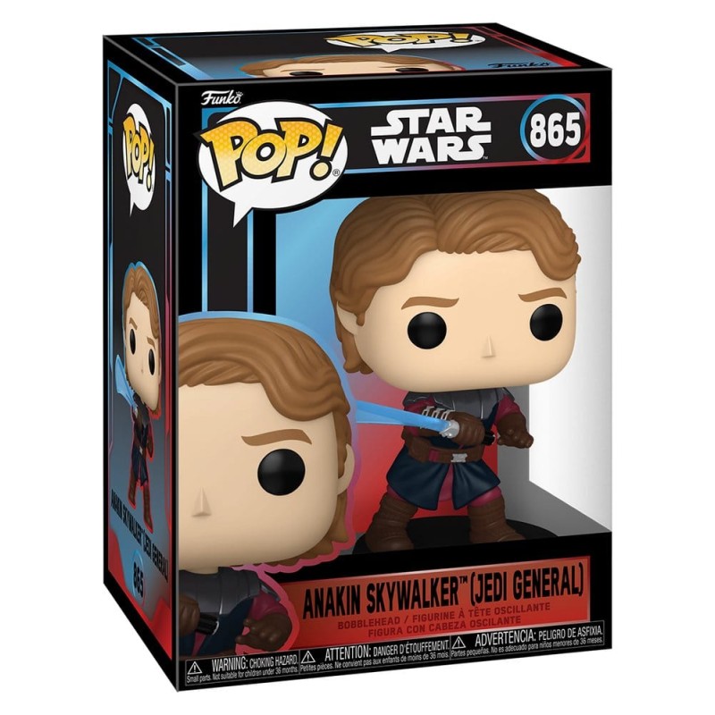 Star Wars POP! Vinyl figurine Bobble Head Anakin Skywalker (Jedi General) 11 cm