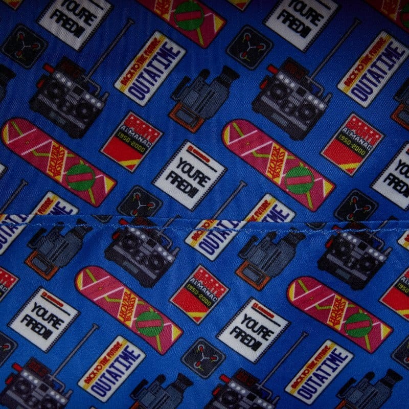Back to the future door Loungefly Mini Marty McFly rugzak