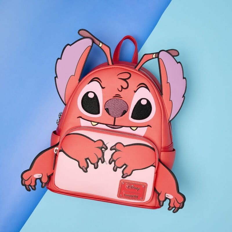 Lilo & Stitch van Loungefly Micro Stitch, Angel, & Leroy Rugzak