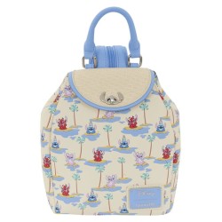 Lilo & Stitch by Loungefly Micro Stitch, Angel, & Leroy Backpack