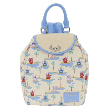 Lilo & Stitch van Loungefly Micro Stitch, Angel, & Leroy Rugzak