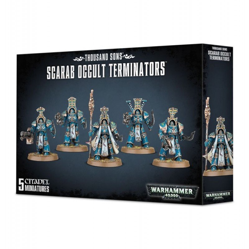 Warhammer 40.000 - Thousand Sons: Scarab Occulte Terminators | 5011921153718