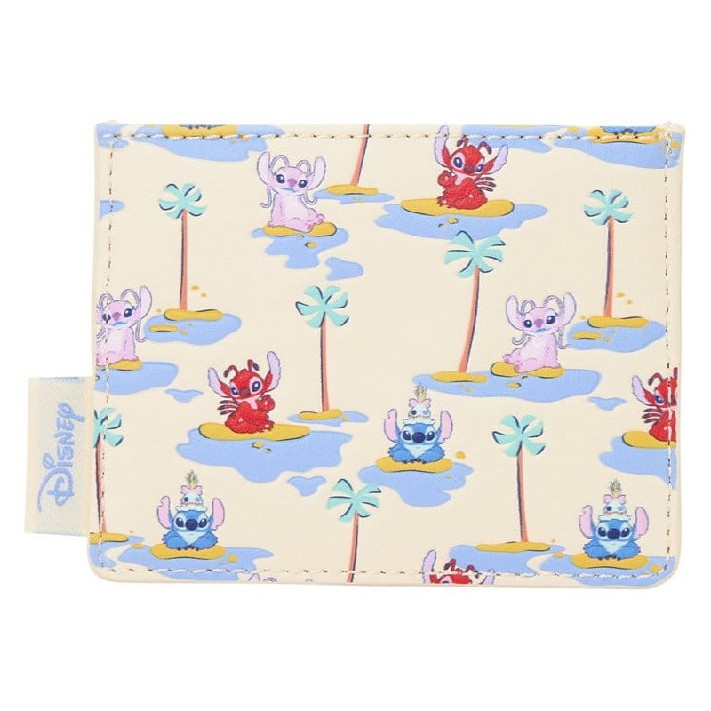 Lilo & Stitch by Loungefly étui pour carte de transport Stitch, Angel, & Leroy