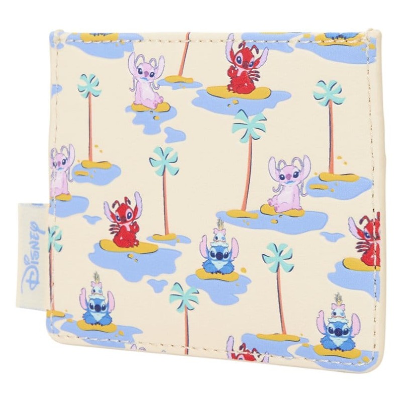 Lilo & Stitch by Loungefly étui pour carte de transport Stitch, Angel, & Leroy