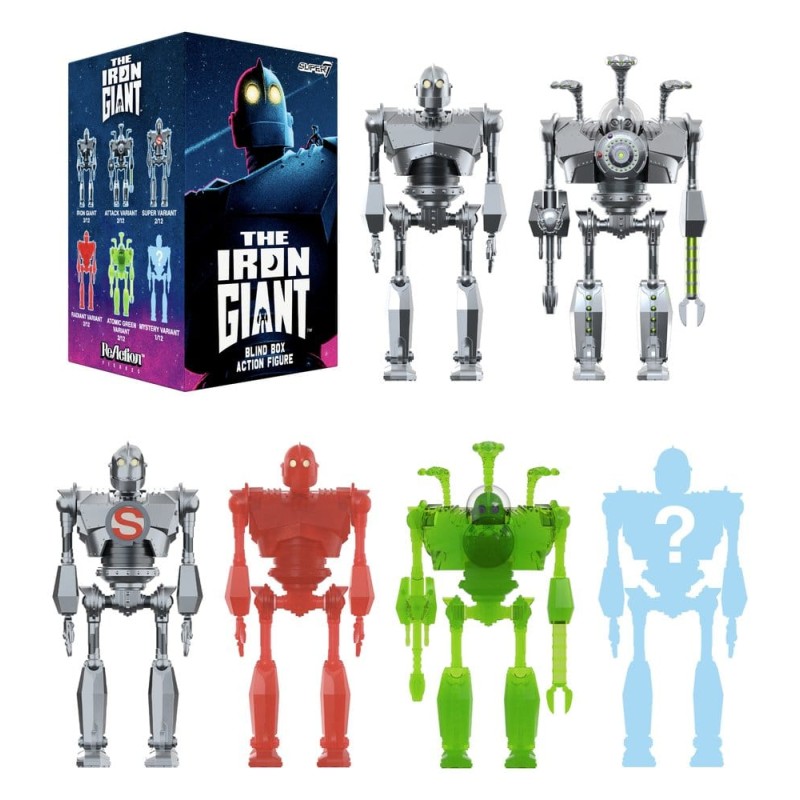 The Iron Giant Figures Wave 01 Blind Box Display (12)