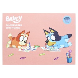 Bluey A4 kleurboek & stickerset