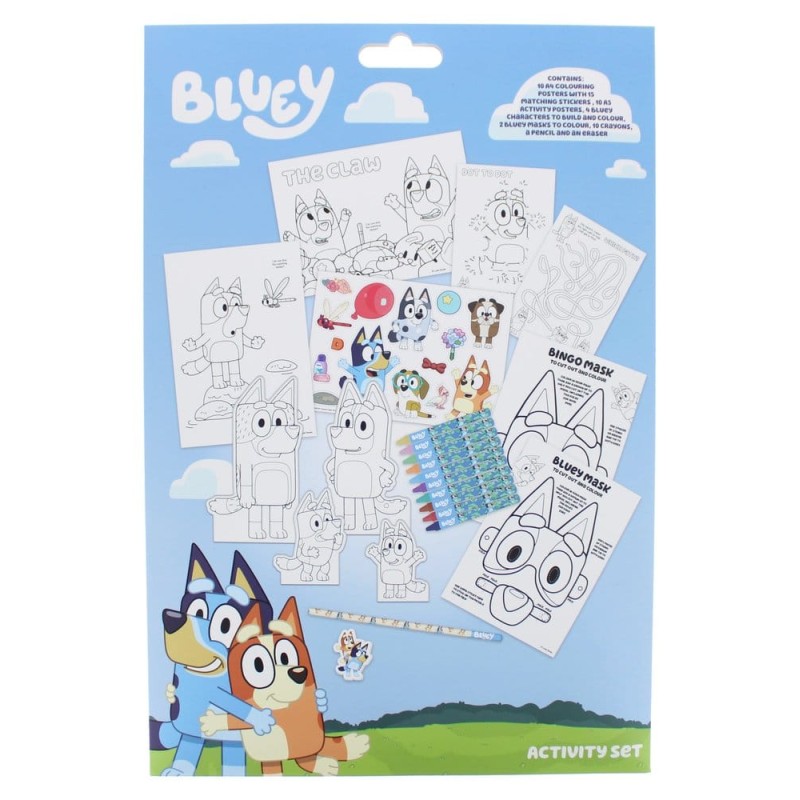 Bluey Set d'activités et de jeux