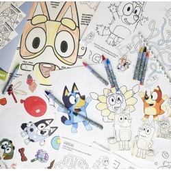 Bluey Set d'activités et de jeux