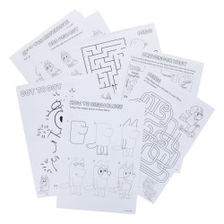 Bluey Set d'activités et de jeux