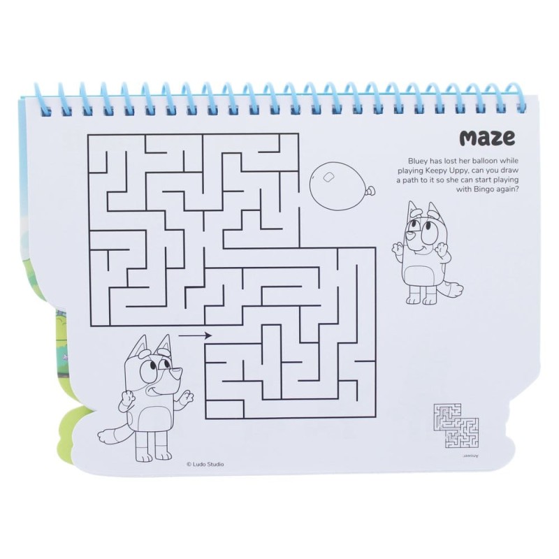 Bluey Set de Coloriage de Voyage