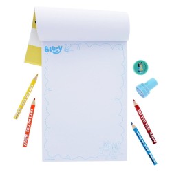 Bluey Set de coloriage créatif 14 pièces