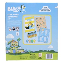 Bluey Set de coloriage créatif 14 pièces