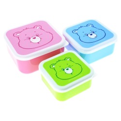 Les Bisounours pack 3 boîtes à goûter