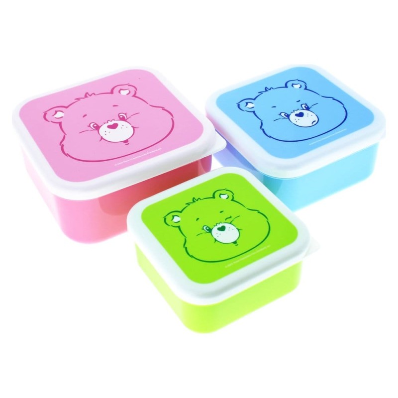 Les Bisounours pack 3 boîtes à goûter