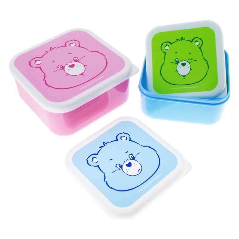 Les Bisounours pack 3 boîtes à goûter