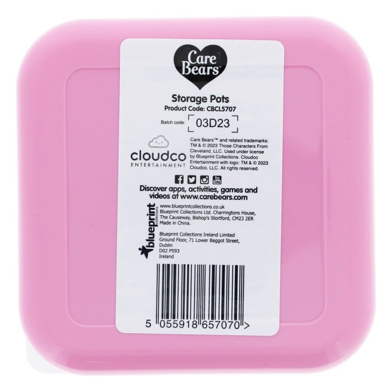 Les Bisounours pack 3 boîtes à goûter