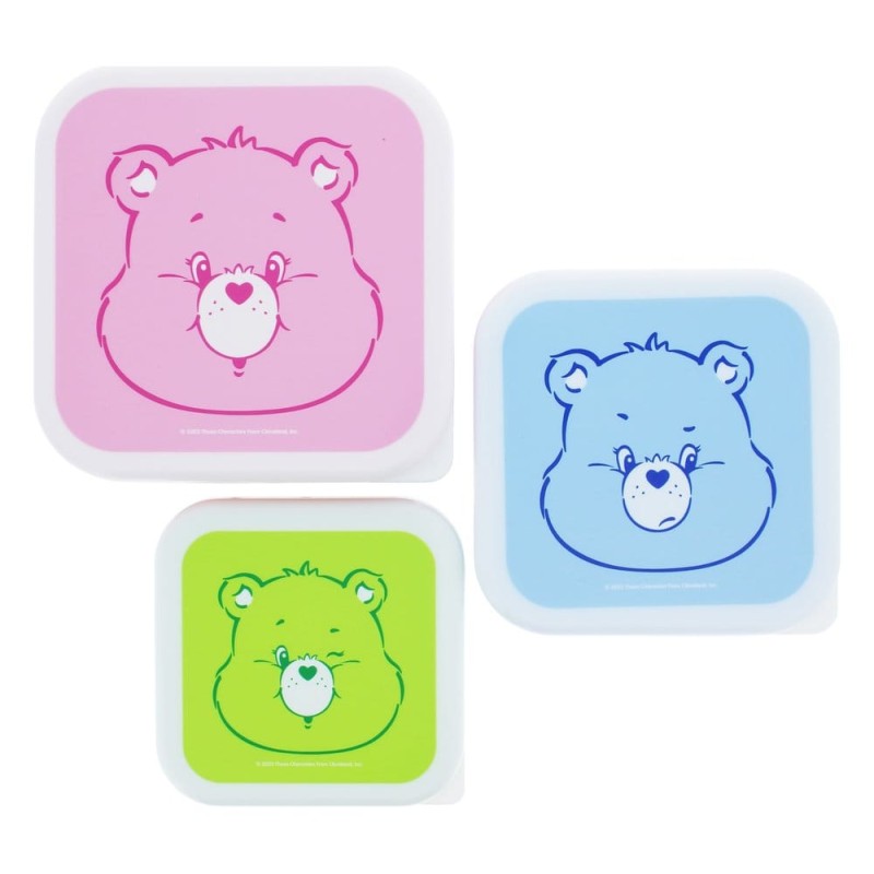 Les Bisounours pack 3 boîtes à goûter