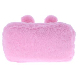 Les Bisounours Trousse en Peluche Rose