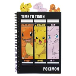 Pokémon A5 Project Book Time to Train Notebook